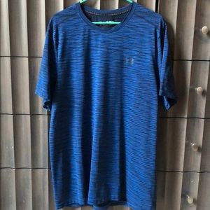 Under Armour blue/black tee, men’s XXL fitted